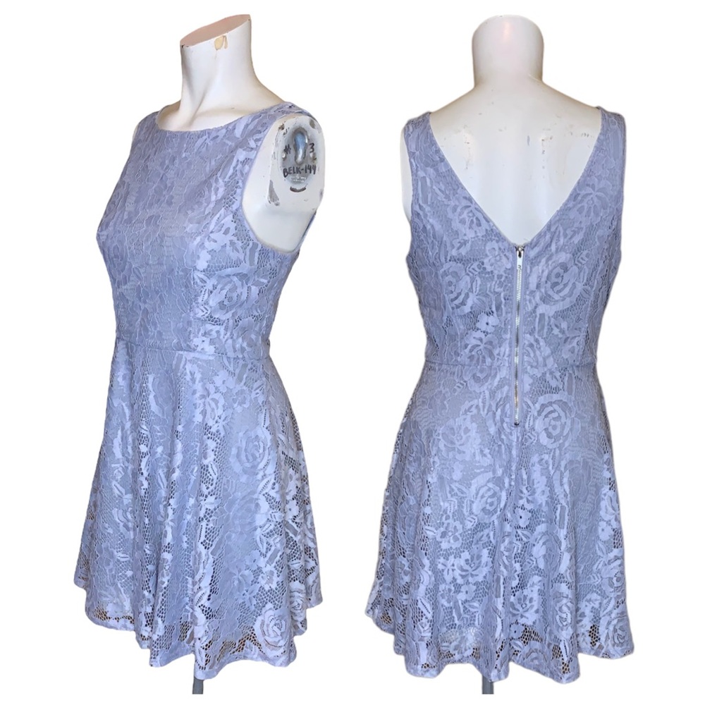 Sleeveless Blue dress